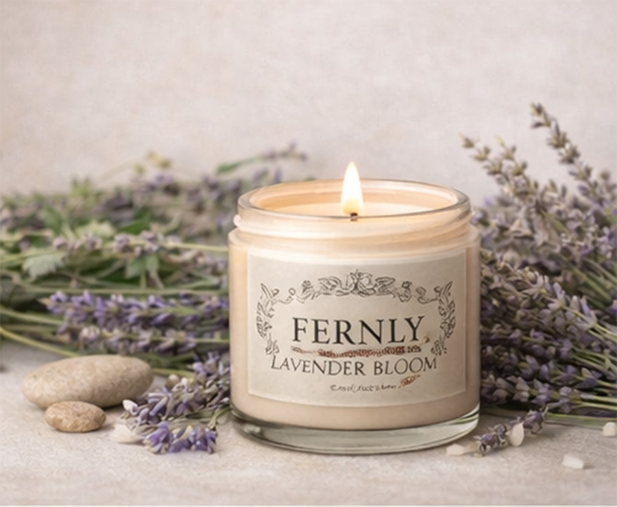 Lavender Bloom Candle
